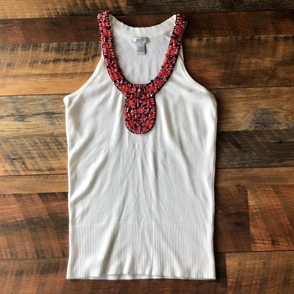 Cache ladies sleeveless top -XS EUC